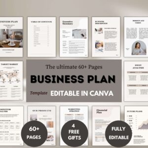 Business Plan Template For Small Business Printable