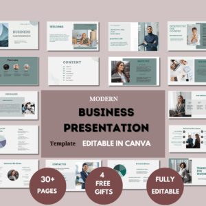 Business Plan Presentation Template