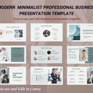 Business Plan Presentation Template
