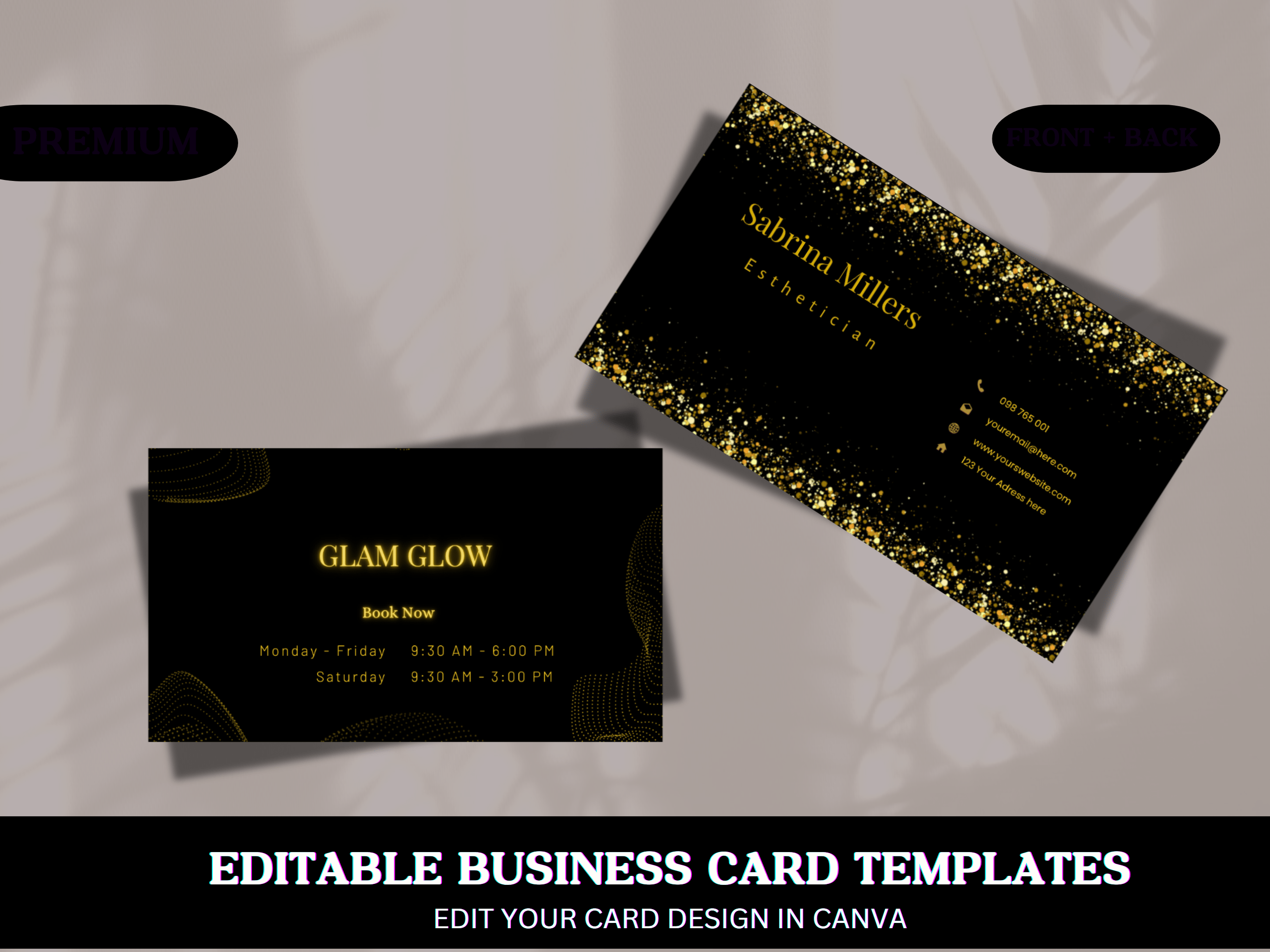 Business Card Design Template