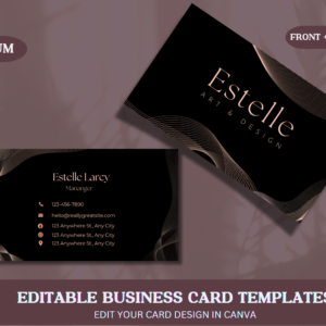 Black Business Card