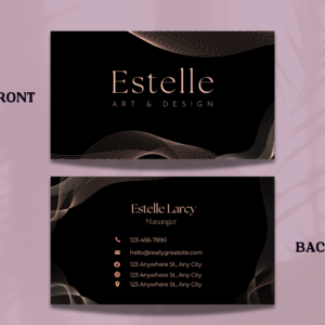 Black Business Card