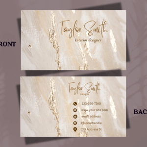 Business Card Template, Business Card Design Template