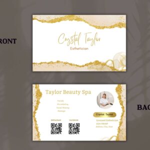 QR Code Business Card Template