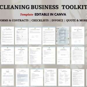 Cleaning Business Contract Template Bundle