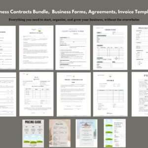 Business Forms, Business Contracts,  Business Agreement Templates